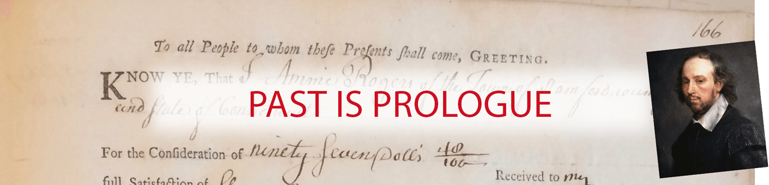 Past is Prologue